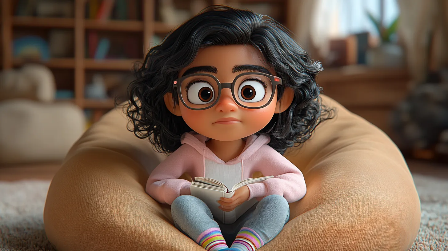 Cartoon illustration of two children playing nicely, with a thought bubble showing happy faces and hands.