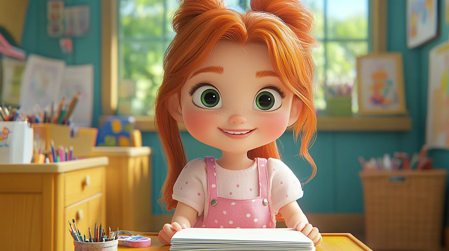 Cartoon children packing backpacks and getting ready to leave school calmly and independently.